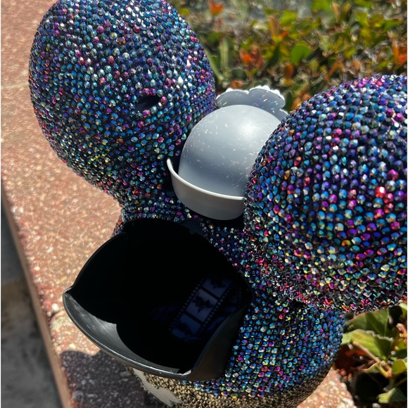 Blinged Minnie mouse AP popcorn bucket / popcorn purse/ Disney popcorn - Picture 3 of 6